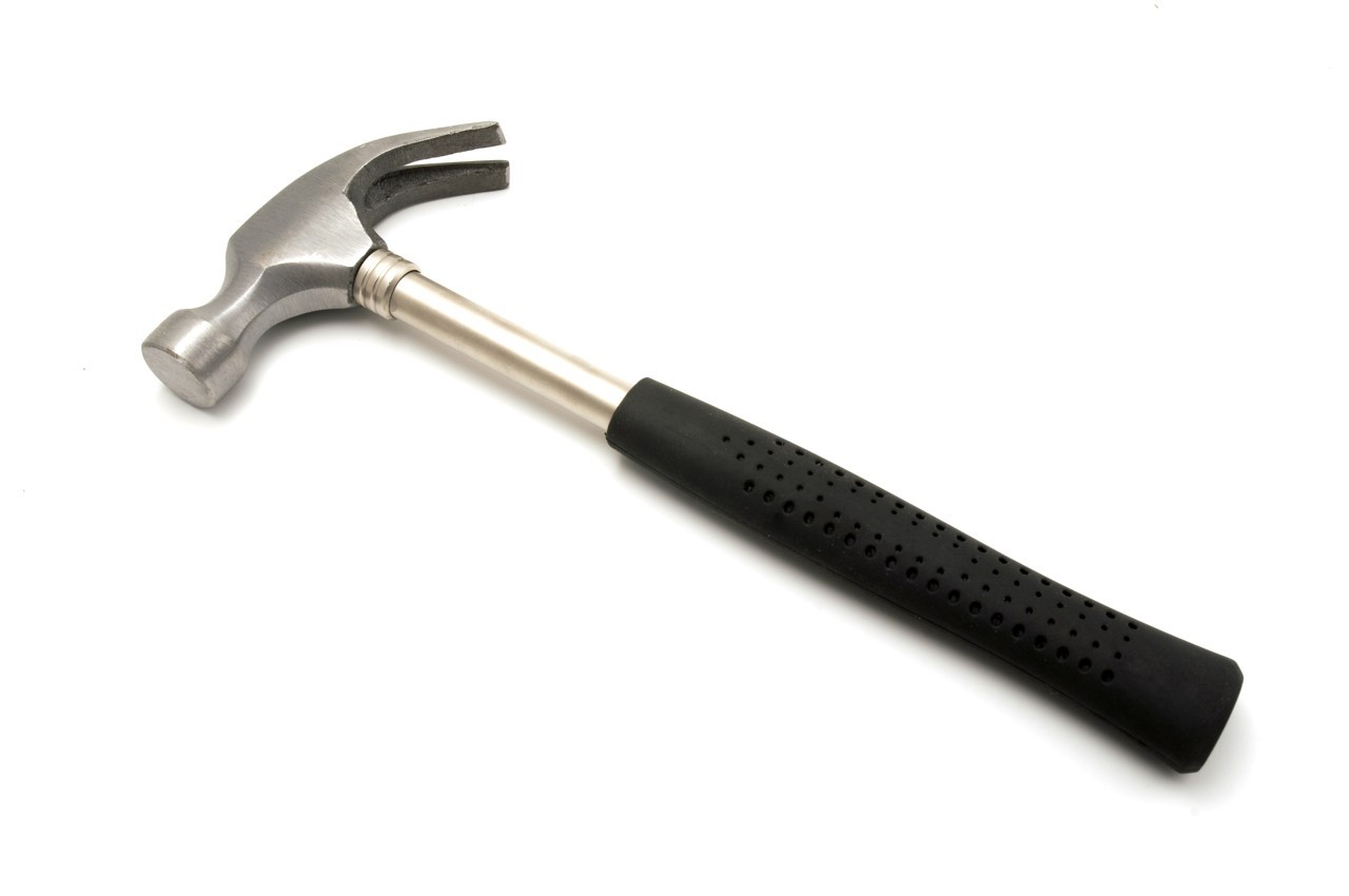 Steel-Hammer-with-black-rubber-handle-84